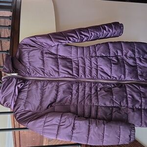 Massimo Dutti Quilted Reversible Jacket With A Hood